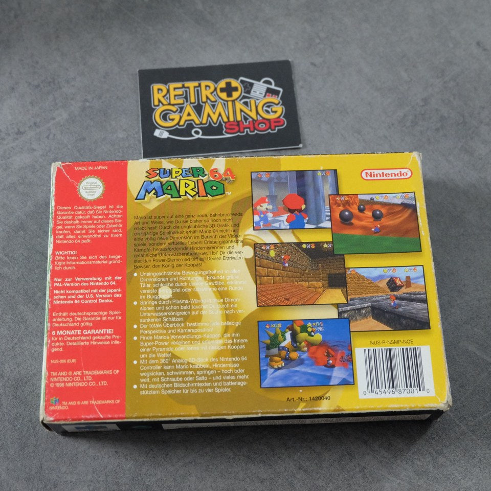 Vendita Super Mario 64 - Retrogaming Shop