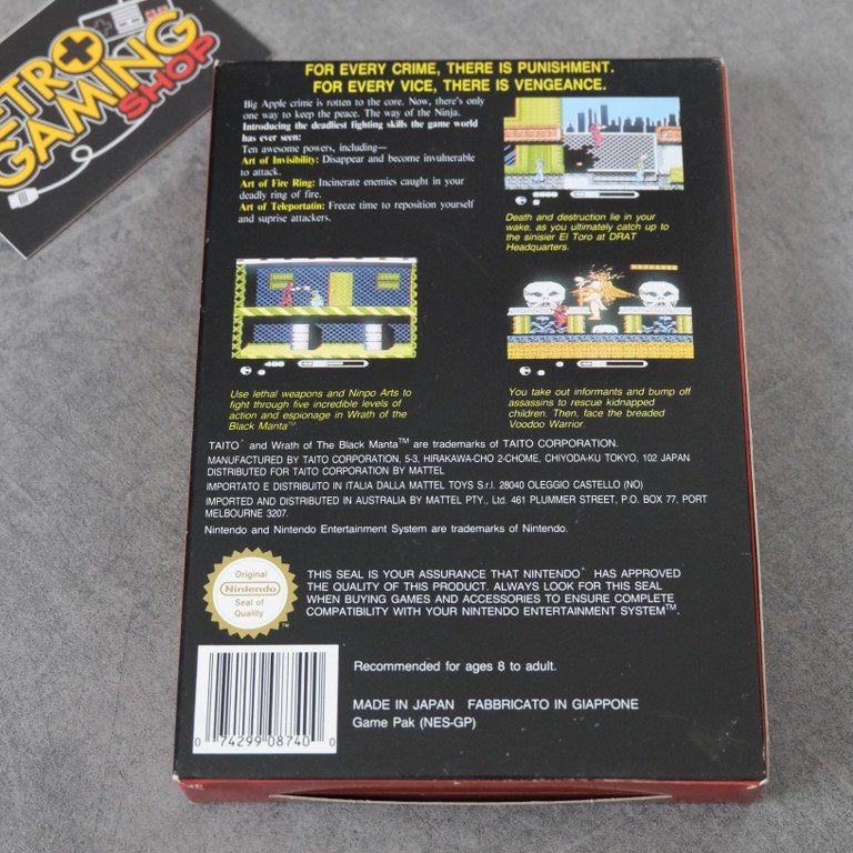 Vendita Wrath of Black Manta - Retrogaming Shop