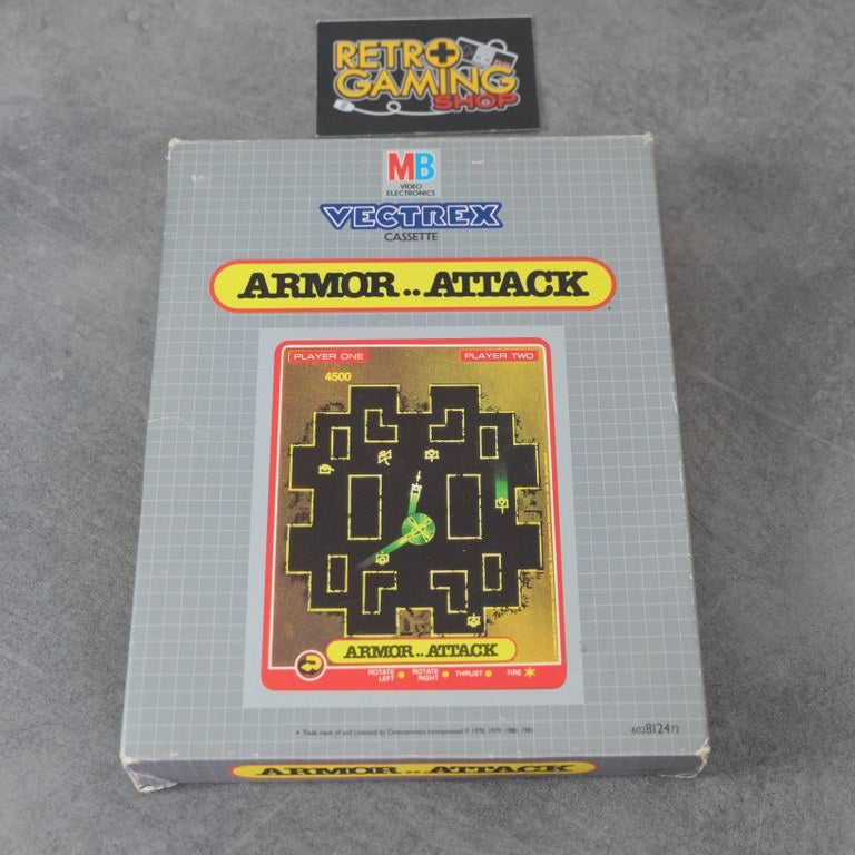 Armor..Attack Vectrex MB Electronics Philips
