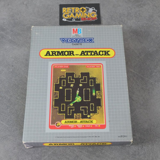 Armor..Attack Vectrex MB Electronics Philips