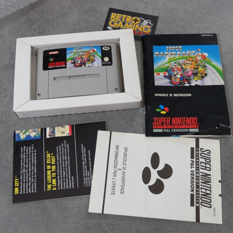 Vendita Super Mario Kart Gig - Retrogaming Shop