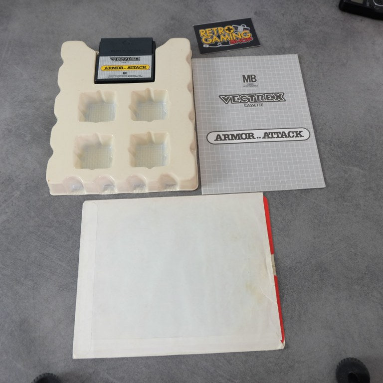 Armor..Attack Vectrex MB Electronics Philips