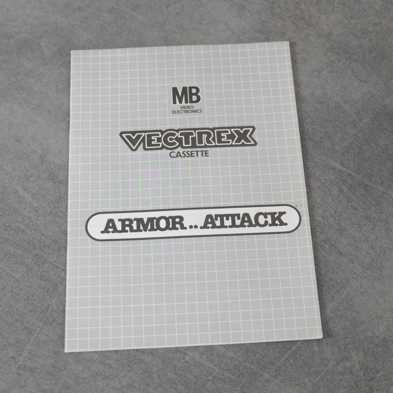Armor..Attack Vectrex MB Electronics Philips