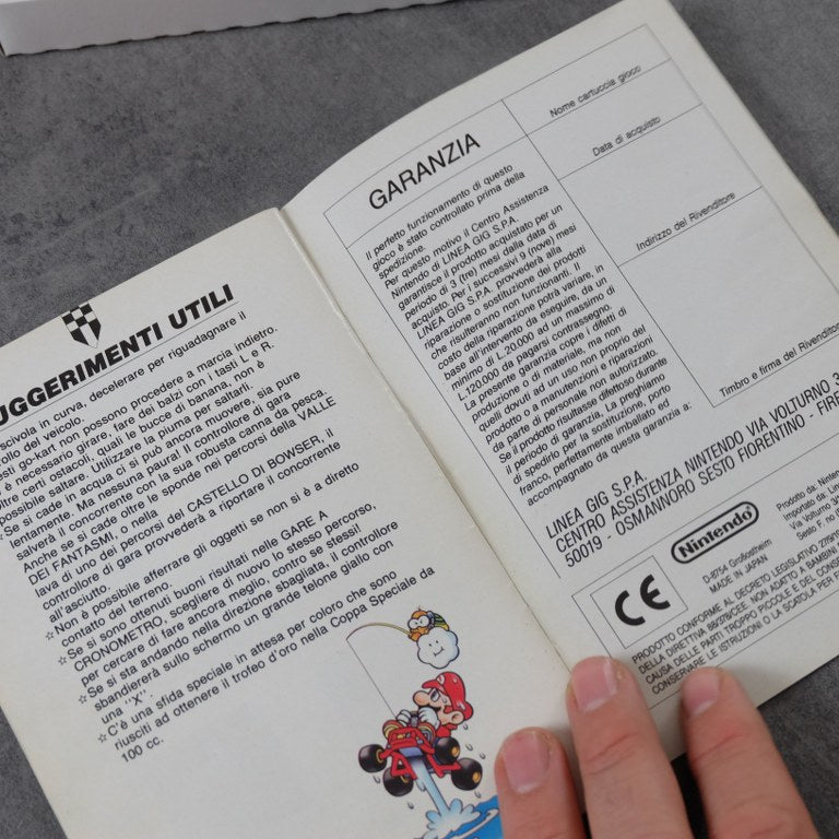 Vendita Super Mario Kart Gig - Retrogaming Shop