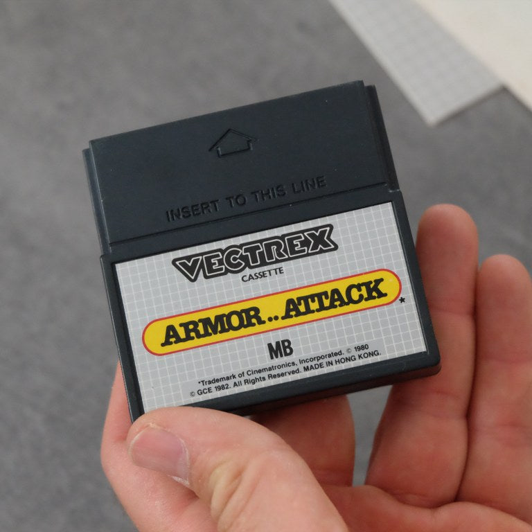 Armor..Attack Vectrex MB Electronics Philips