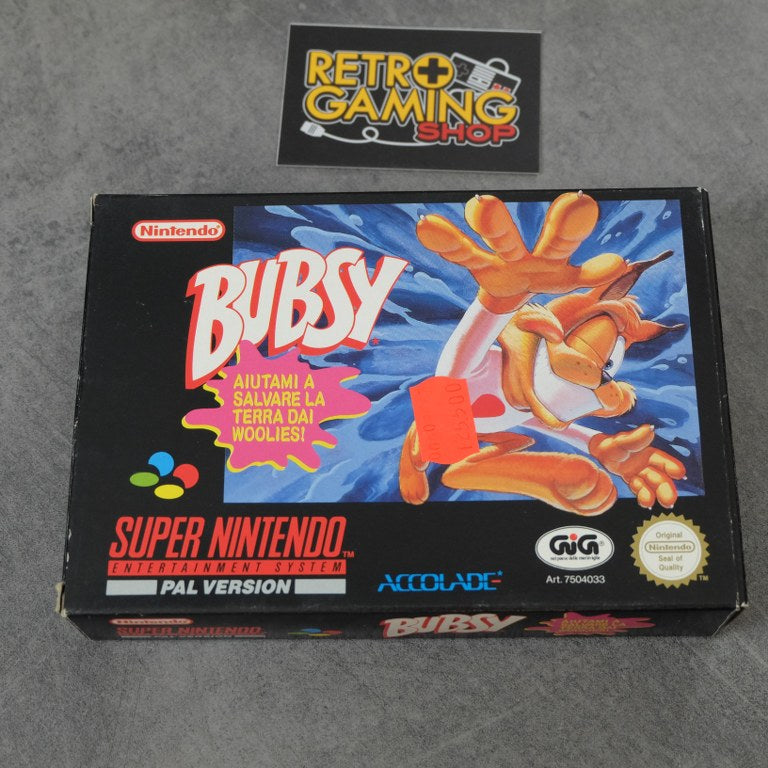 Vendita Bubsy - Retrogaming Shop