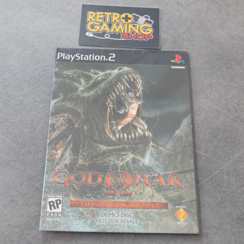 God of War The Hydra Battle Demo Disc Nuovo Sony