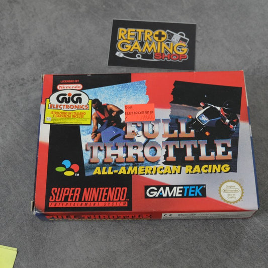 Full Throttle All-american Racing Nintendo