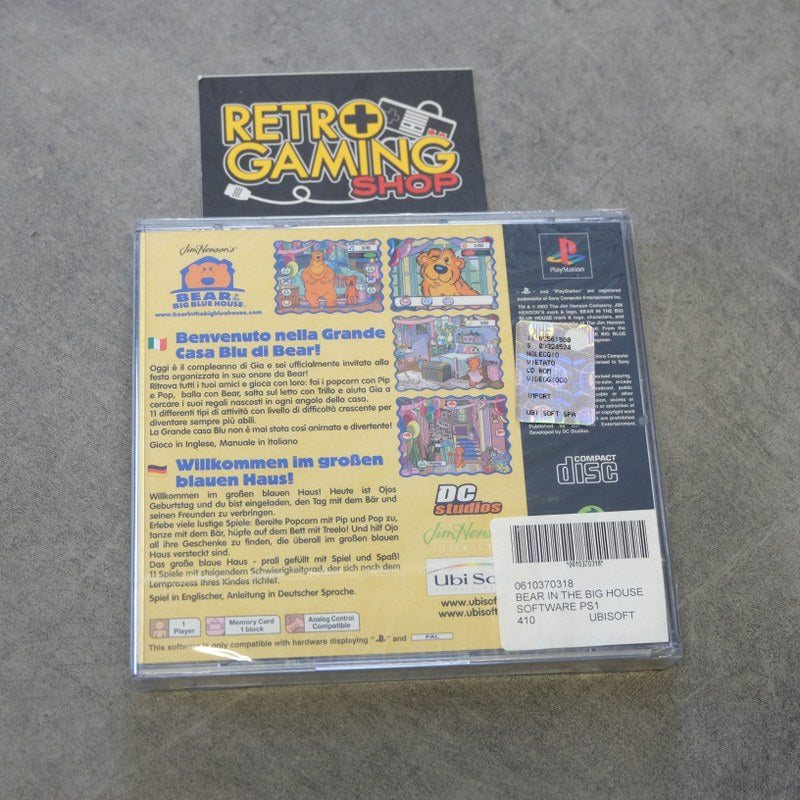 Vendita Bear in The Big Blue House Nuovo - Retrogaming Shop