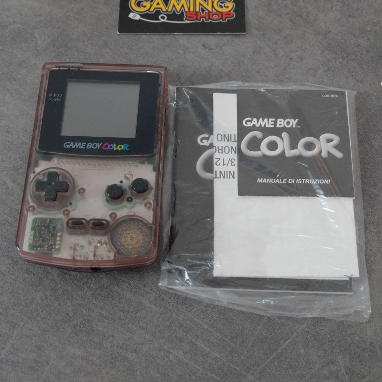 Vendita Game Boy Color Trasparente - Retrogaming Shop