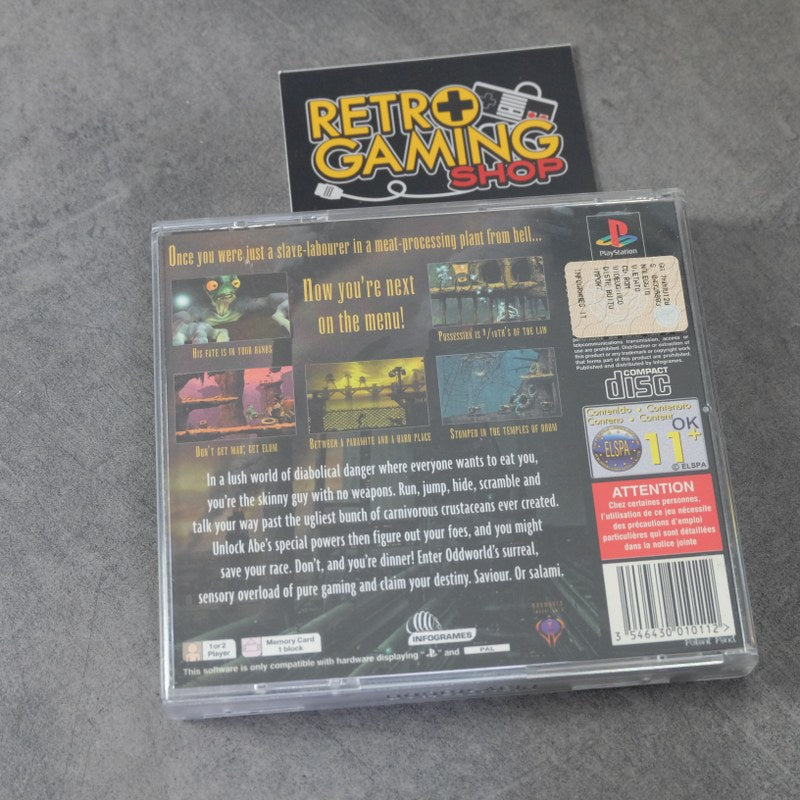Vendita Oddworld Abe’s Oddysee - Retrogaming Shop