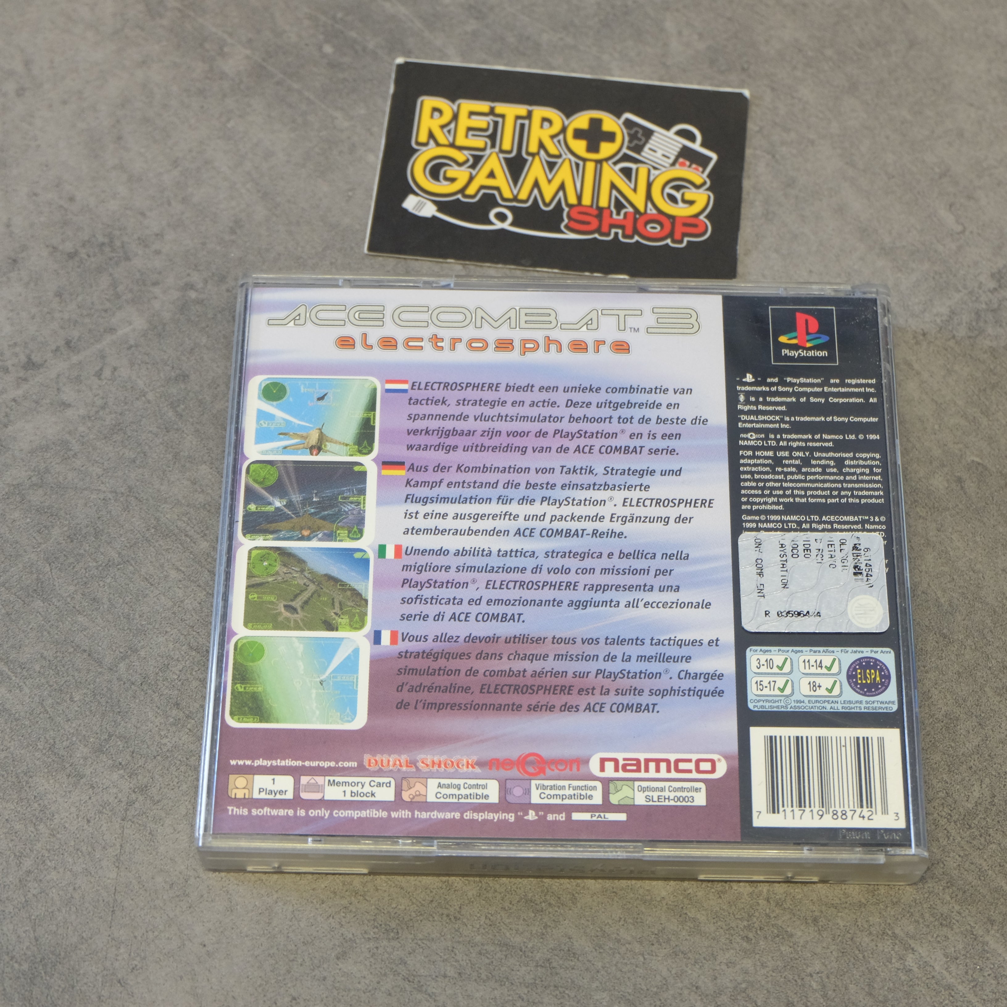 Vendita Ace Combat 3 Electrosphere - Retrogaming Shop