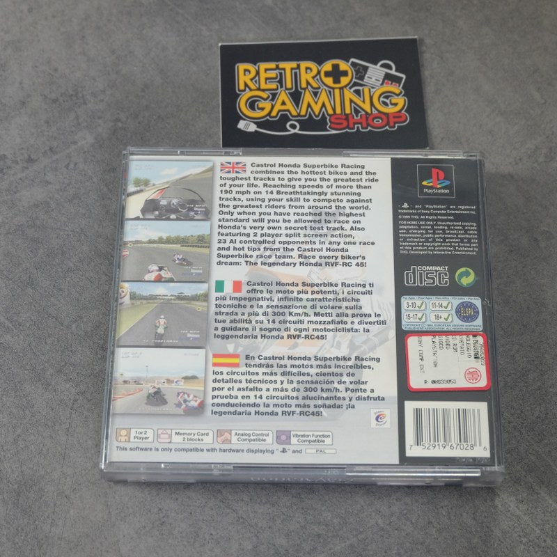 Vendita Castrol Honda Superbike Racing - Retrogaming Shop
