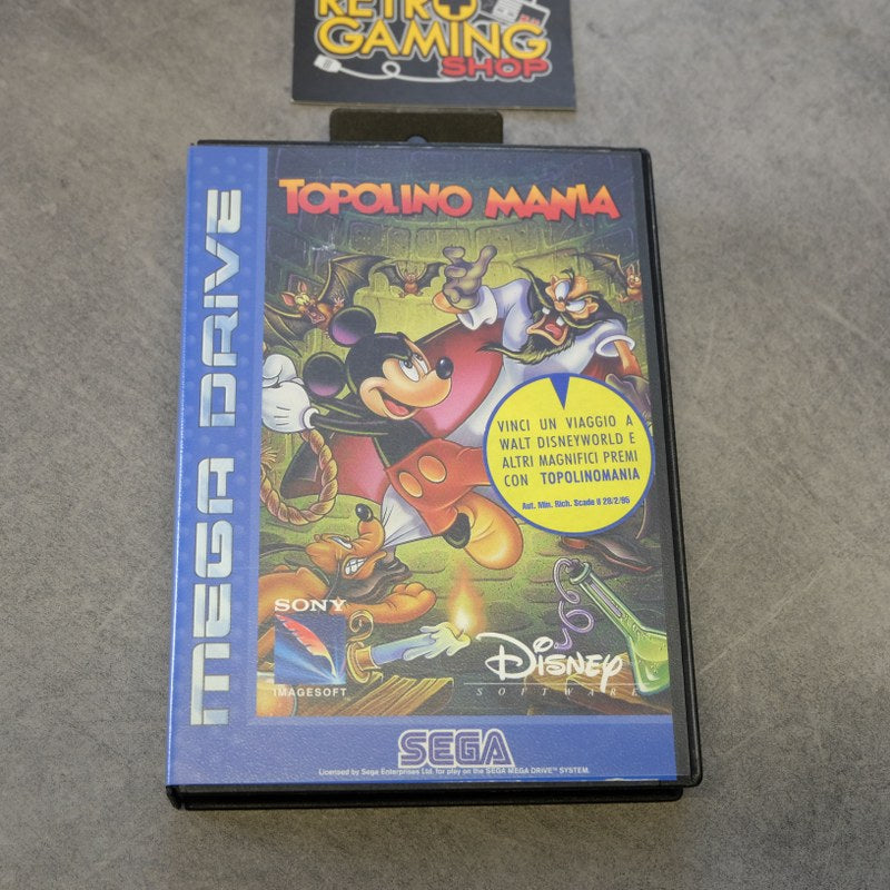 Vendita Topolino Mania - Retrogaming Shop