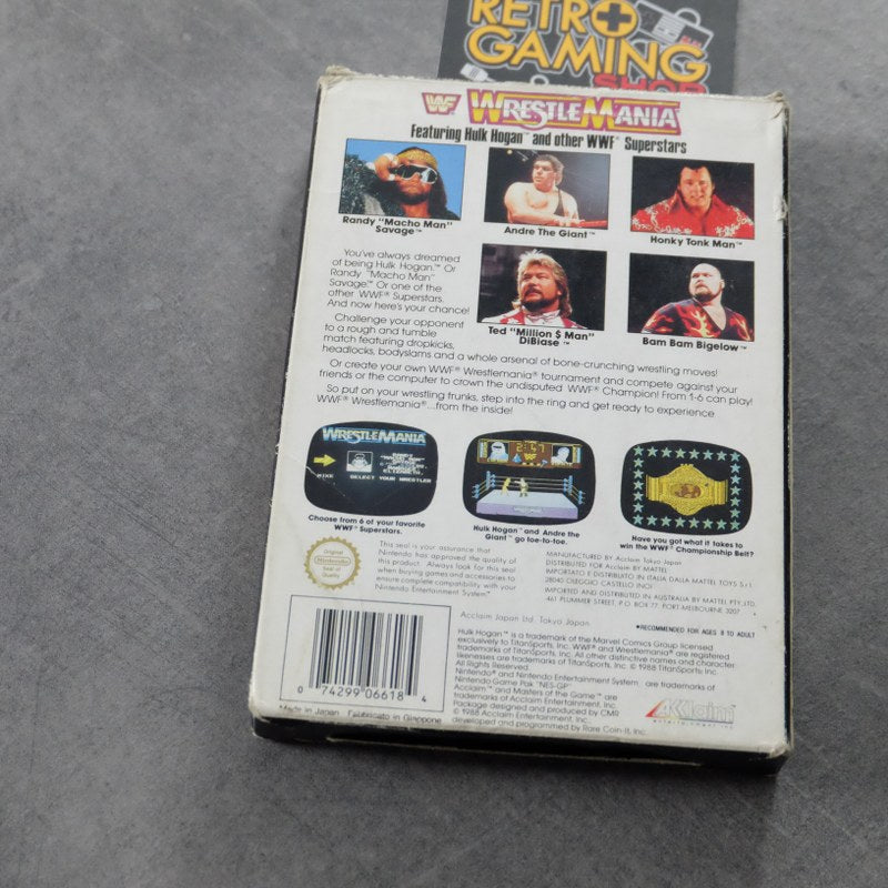 Vendita Wwf Wrestlemania - Retrogaming Shop