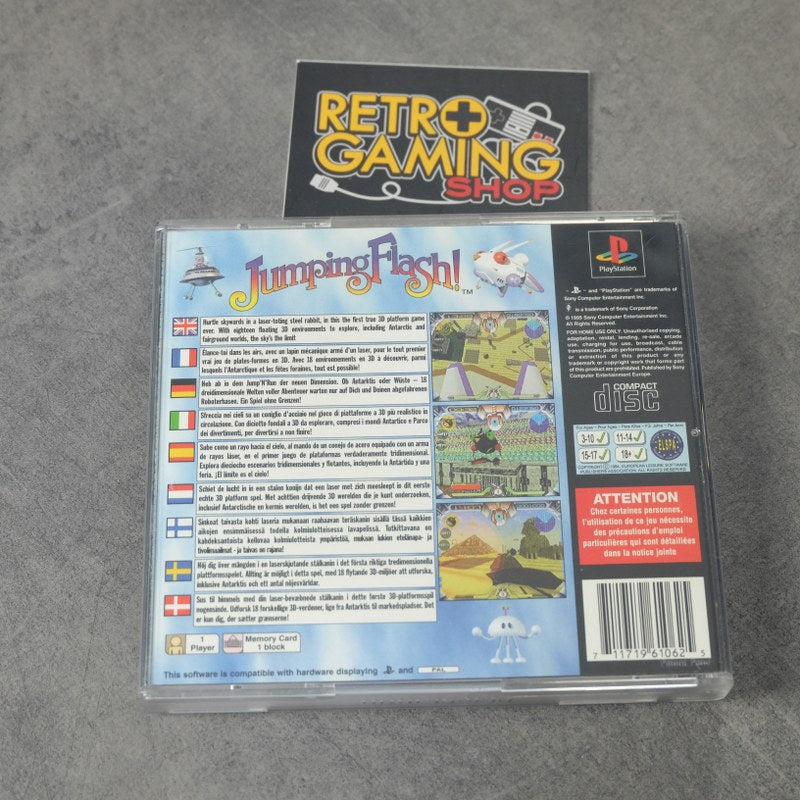 Vendita Jumping Flash - Retrogaming Shop