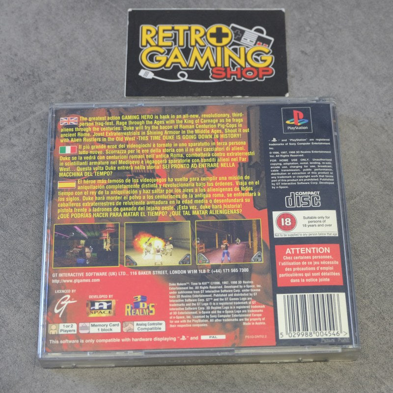 Vendita Duke Nukem Time to Kill - Retrogaming Shop