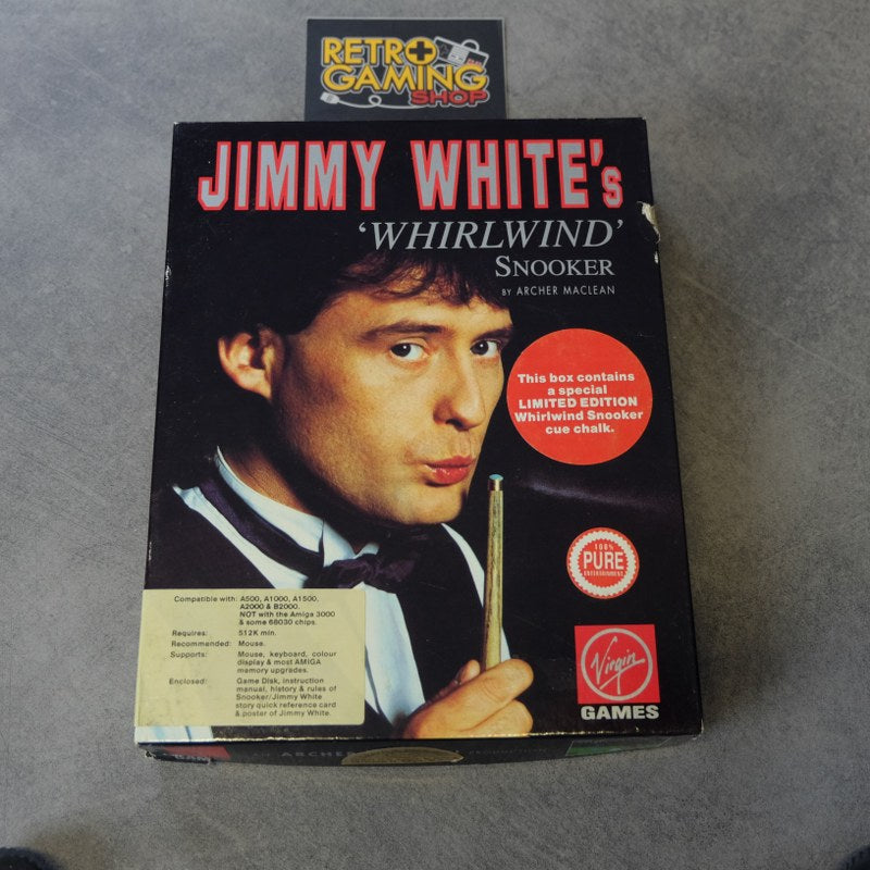 Vendita Jimmy White's Whirwind Snooker - Retrogaming Shop