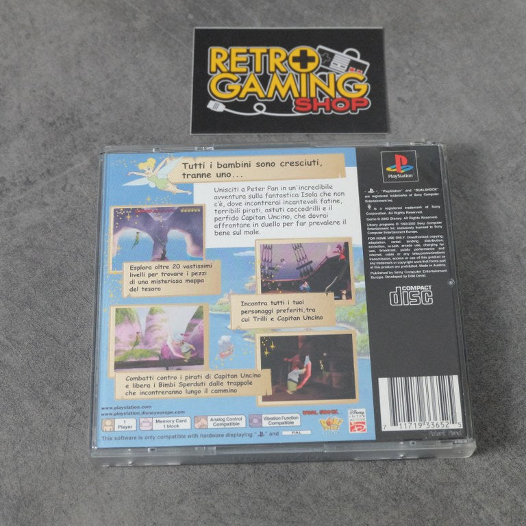 Vendita Disney’s Peter Pan L’avventura Nell’isola Che Non C’e’ - Retrogaming Shop