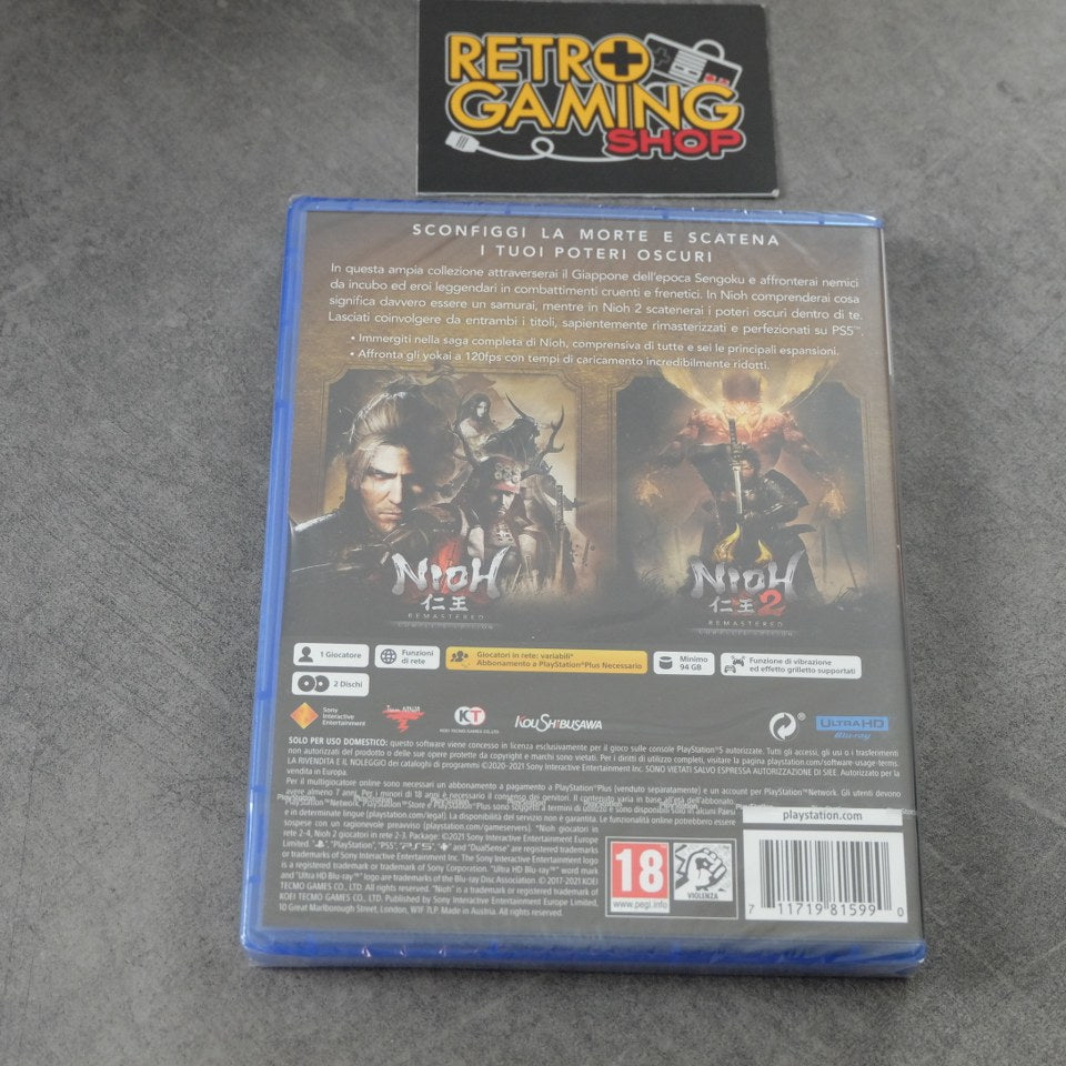 Nioh Collection Nuovo Sony