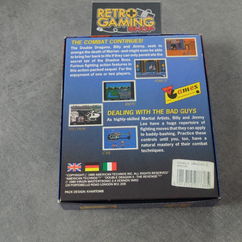 Double Dragon 2 The Revenge Commodore
