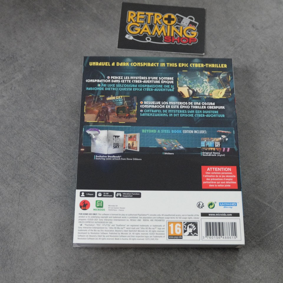 Beyond a Steel Sky - Beyond a Steel Book Edition Sony