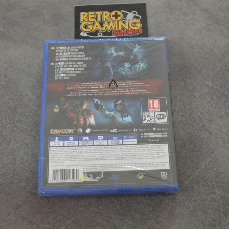 Vendita Resident Evil 2 Nuovo - Retrogaming Shop