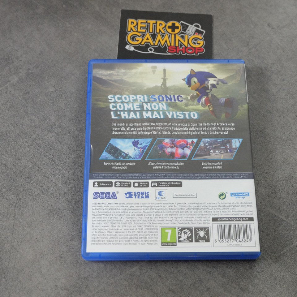 Sonic Frontiers Sony