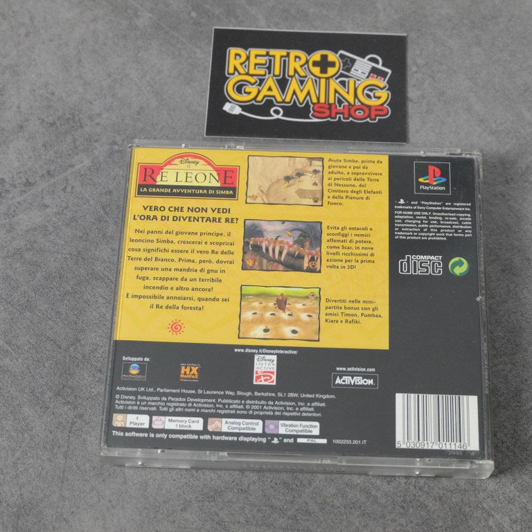 Vendita IL Re Leone LA Grande Avventura Di Simba - Retrogaming Shop