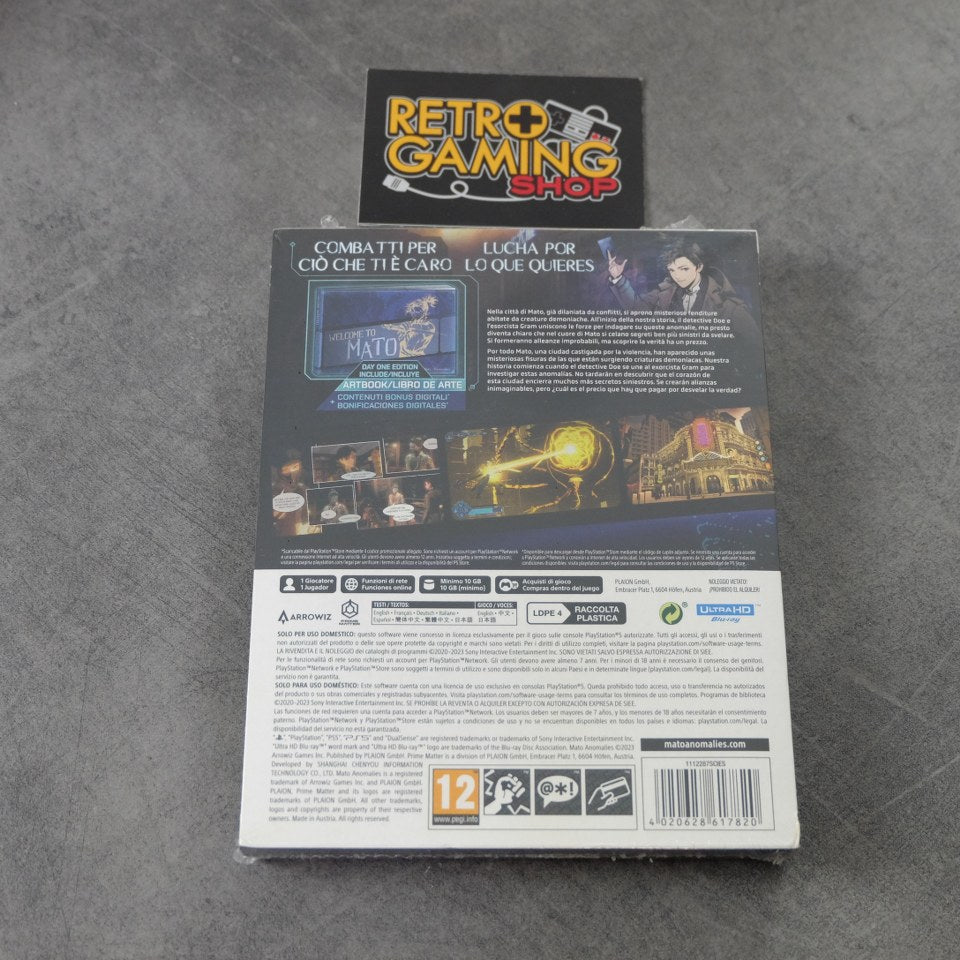 Mato Anomalies Day One Edition  Nuovo Sony