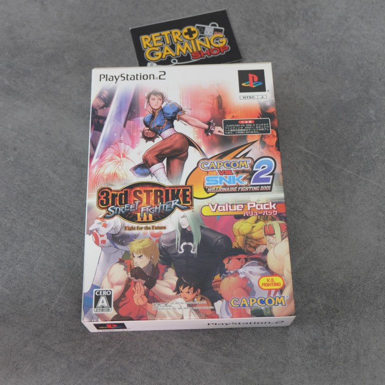 Street Fighter III 3rd Fight For The Future + Capcom Vs. SNK. 2 Value Pack Sony
