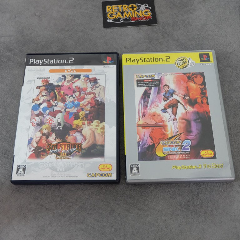 Vendita Street Fighter III 3rd Fight For The Future + Capcom Vs. SNK. 2 Value Pack - Retrogaming Shop