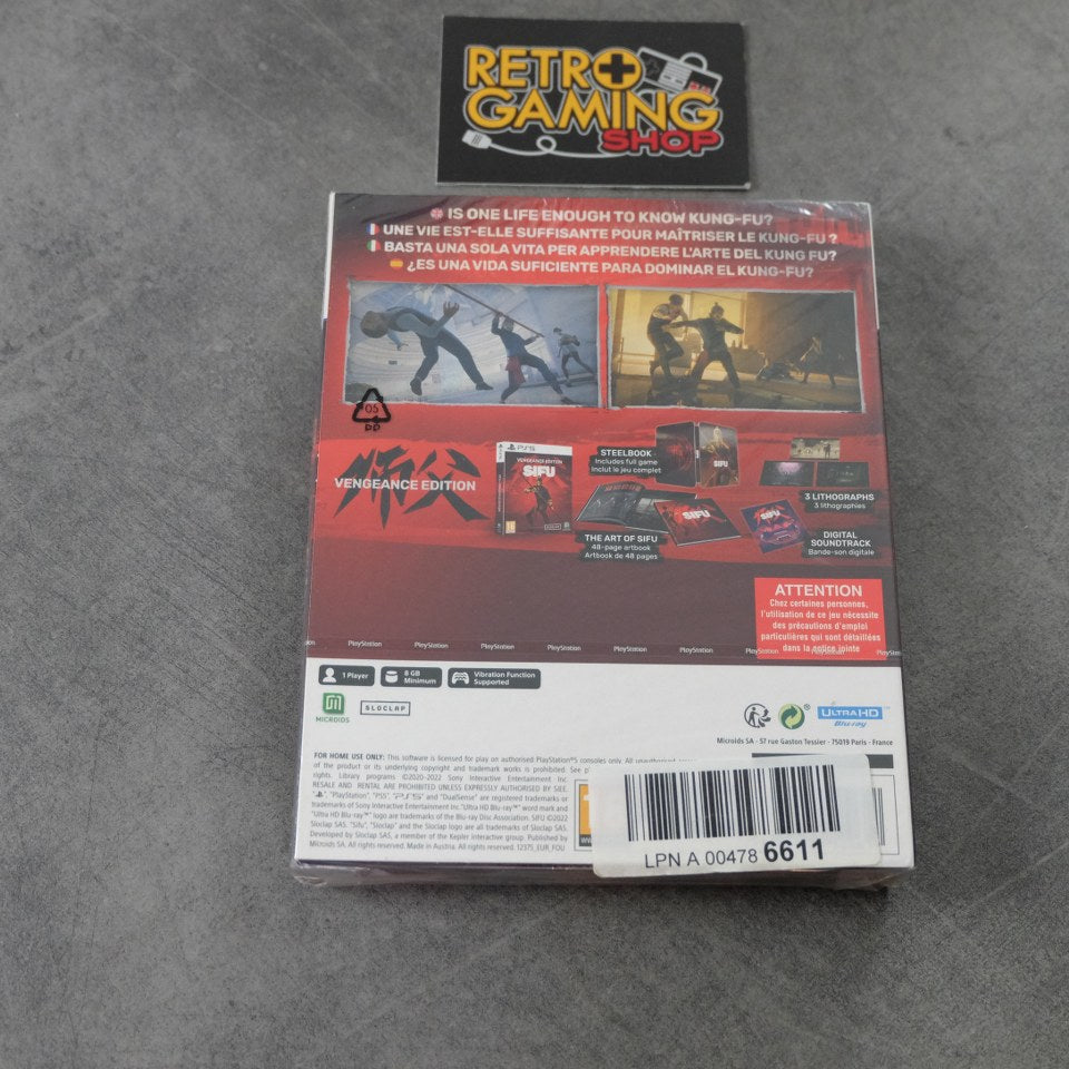 Sifu Vengeance Edition Nuovo Sony