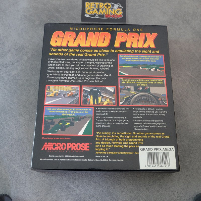 Vendita Microprose Formula One Grand Prix - Retrogaming Shop