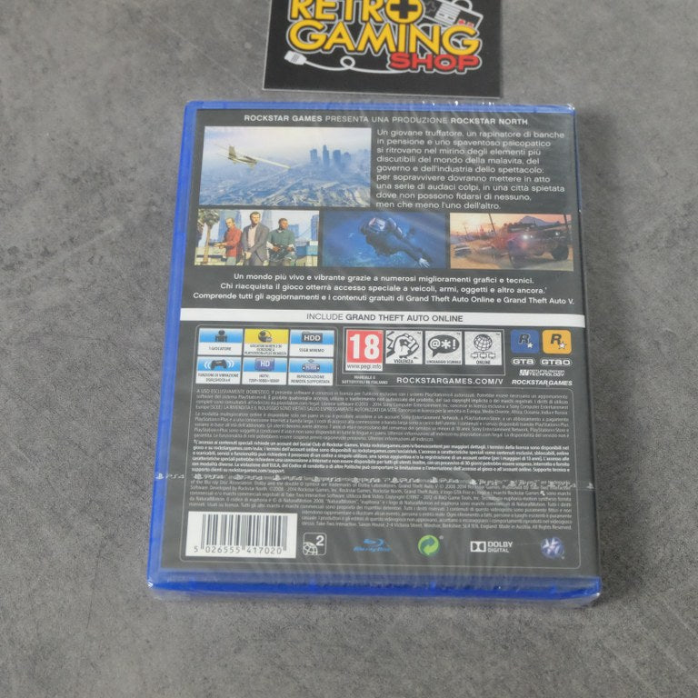 Vendita Grand Theft Auto V Five Nuovo - Retrogaming Shop