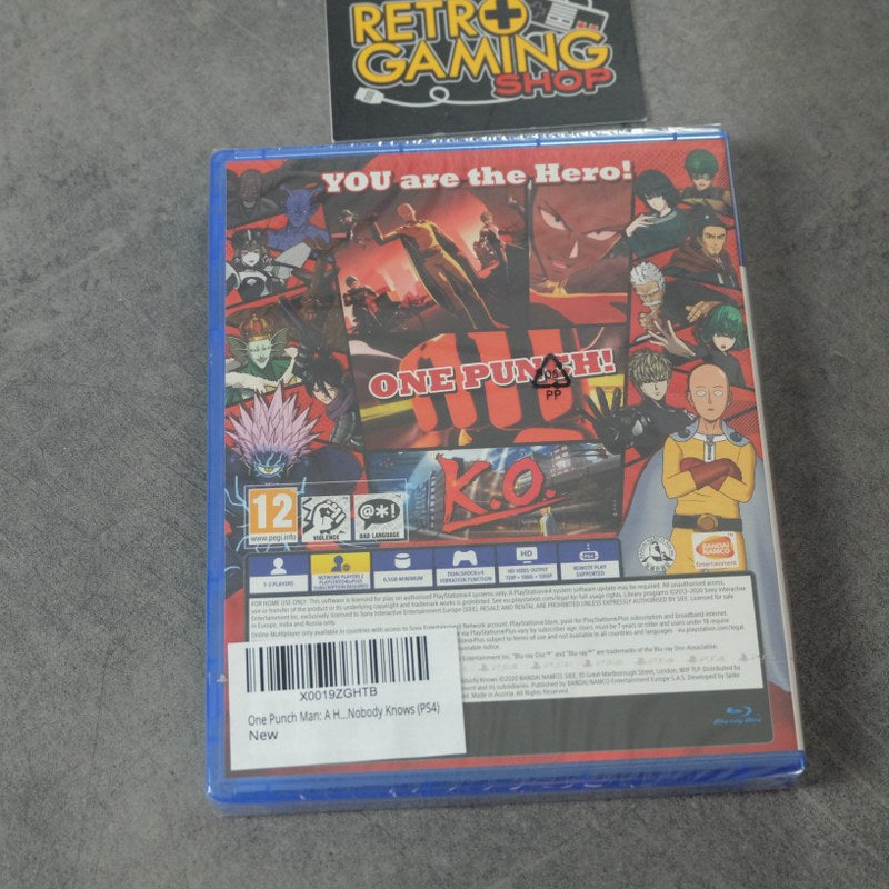 Vendita One Punch Man A Hero Nobody Knows Nuovo - Retrogaming Shop
