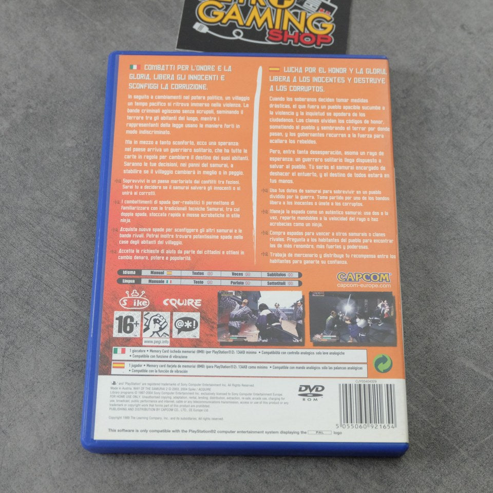 Way of The Samurai 2 Sony