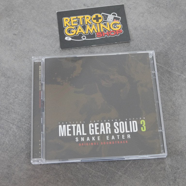 Vendita Metal Gear Solid 3 Snake Eater Original Soundtrack - Retrogaming Shop