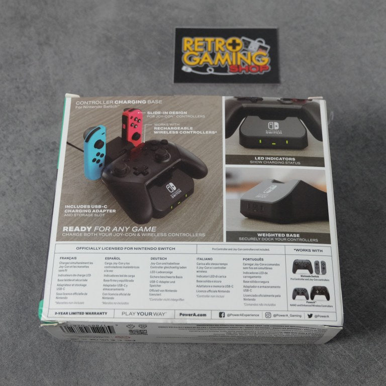 Vendita Controller Charging Base Switch - Retrogaming Shop