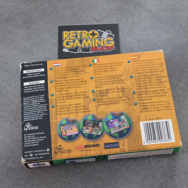 Rampage World Tour Nintendo