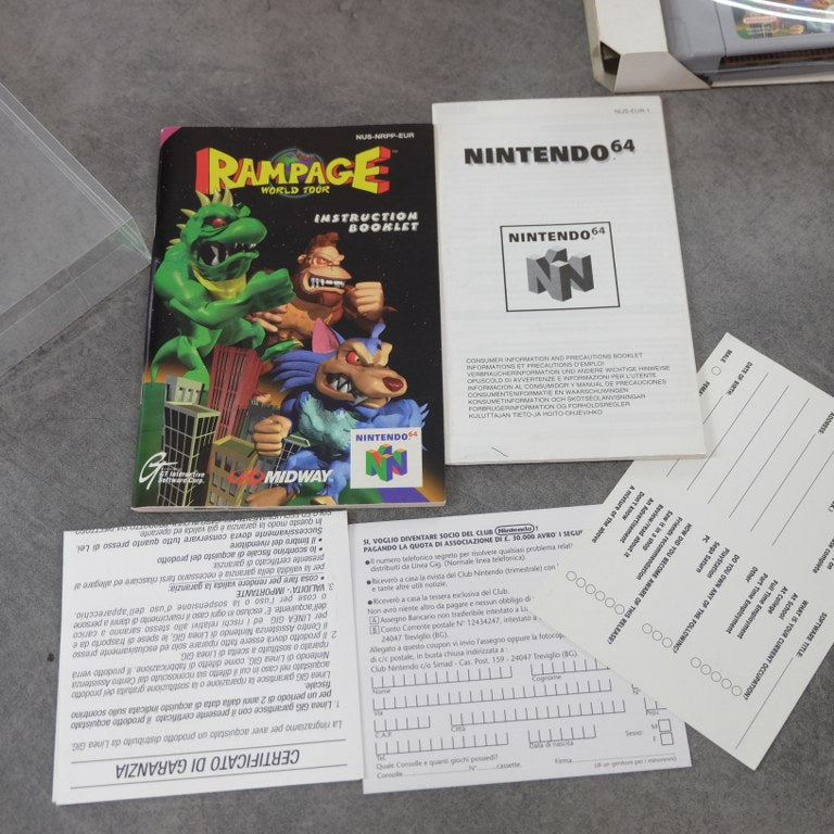 Rampage World Tour Nintendo