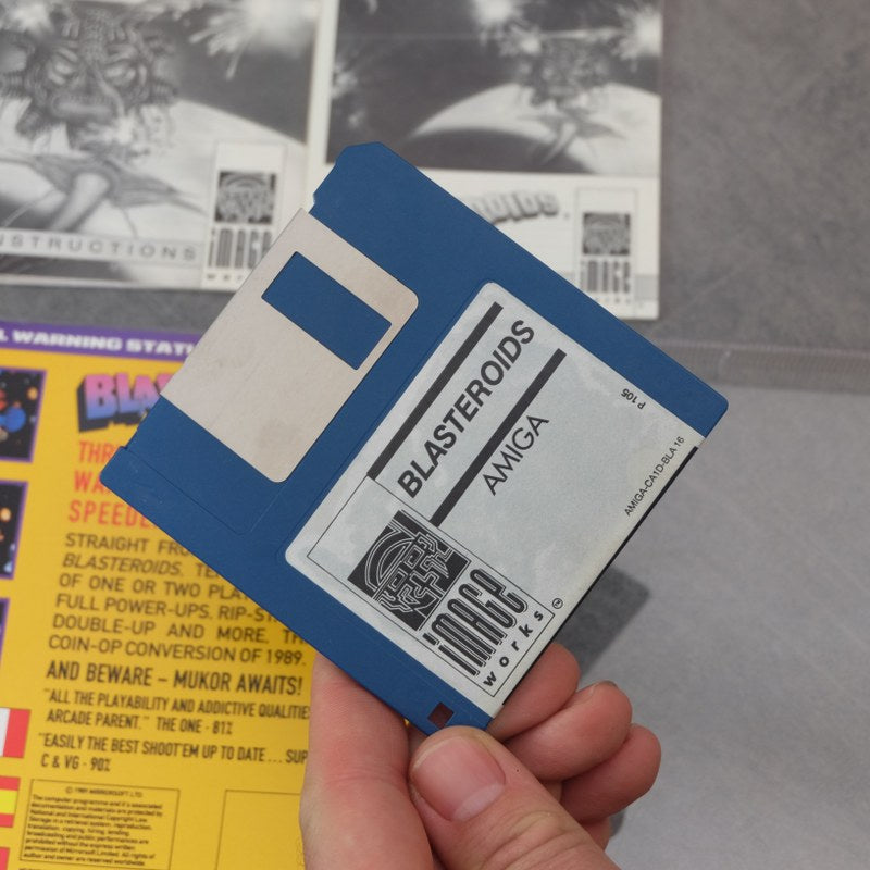 Blasteroids Commodore