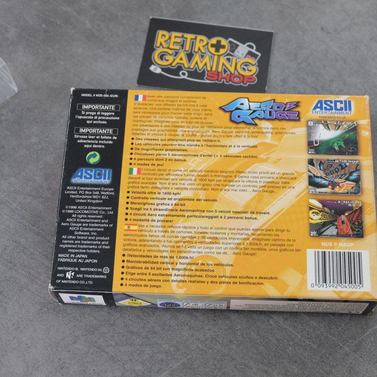 Aero Gauge Nintendo