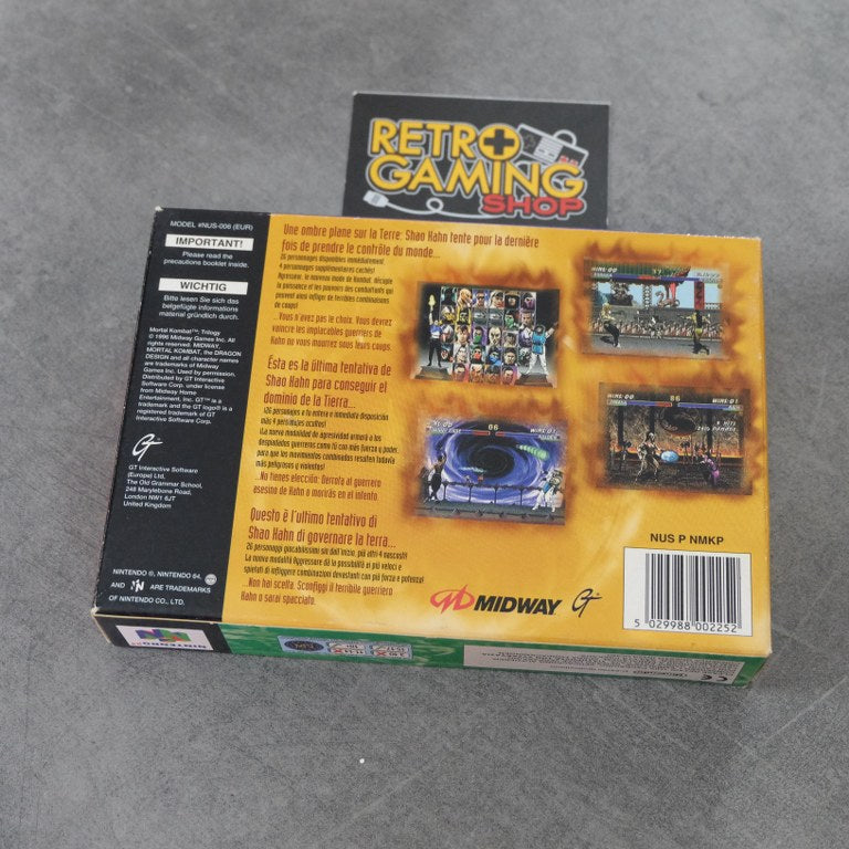 Mortal Kombat Trilogy Nintendo