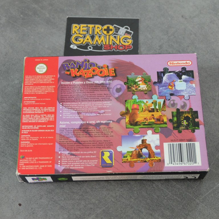 Vendita Banjo Kazooie - Retrogaming Shop