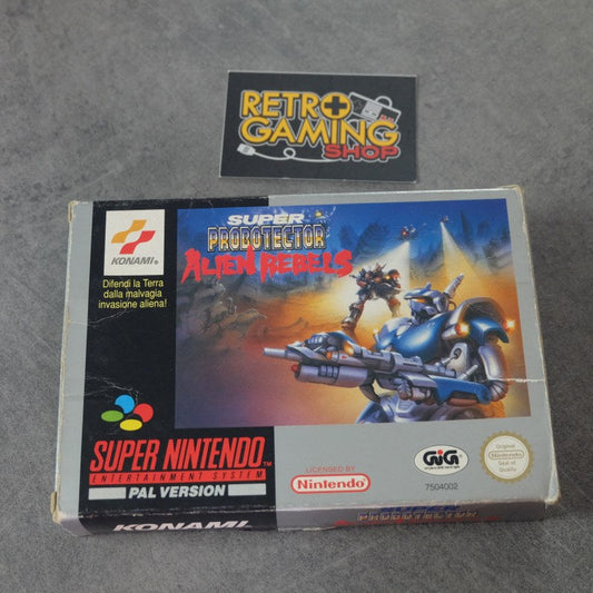 Super Probotector Alien Rebels Nintendo
