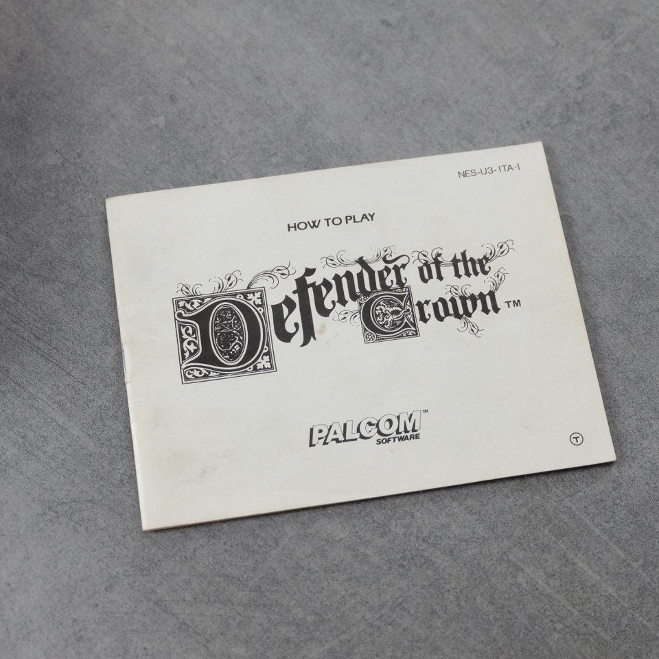 Defender Of the Crown Nintendo
