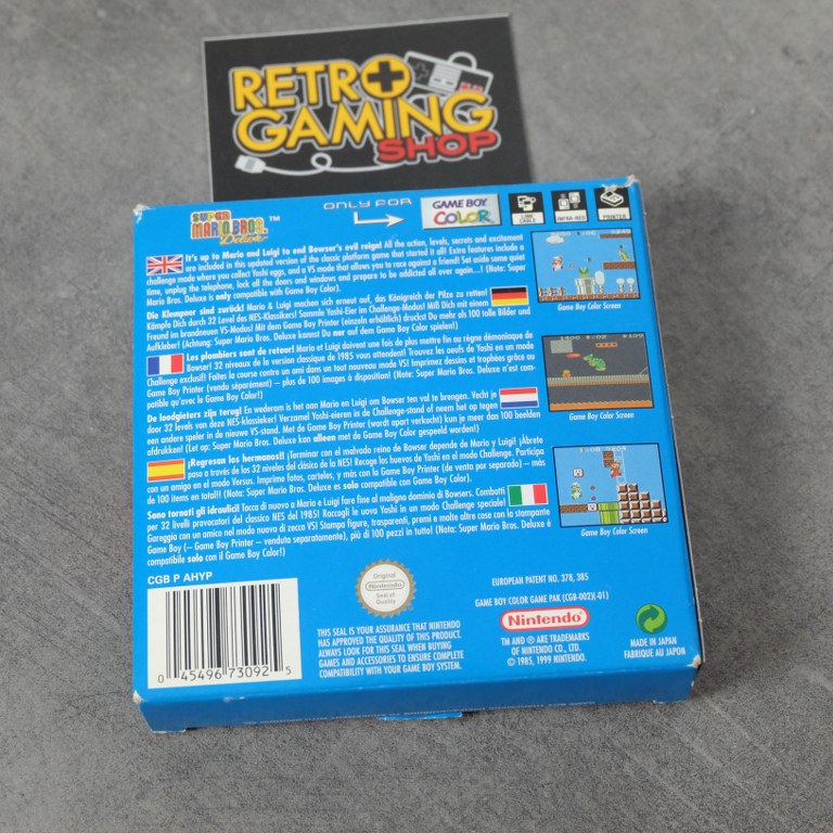 Vendita Super Mario Bros Deluxe - Retrogaming Shop