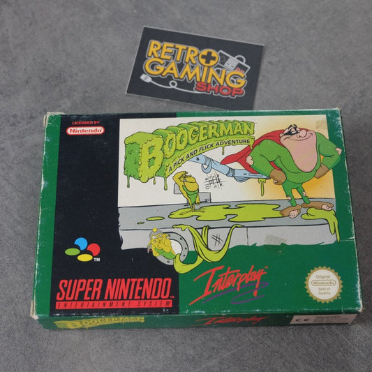 Boogerman A Pick and Flick Adventure Nintendo