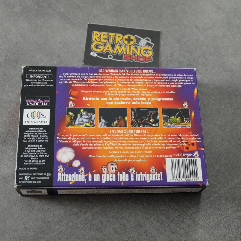 Vendita Worms Armageddon - Retrogaming Shop